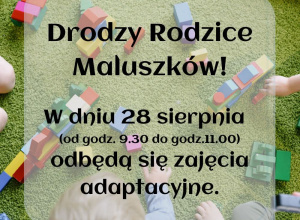 Zajęcia adaptacyjne 28.08.2025 r.